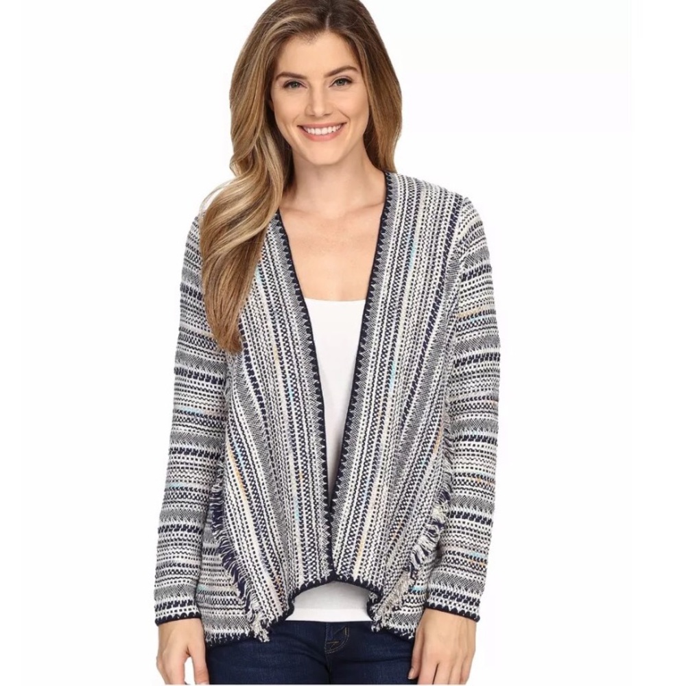 Lucky Brand Multicolor Pottery Cardigan Sweater